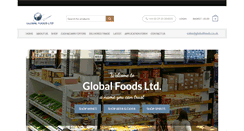 Desktop Screenshot of globalfoods.co.uk